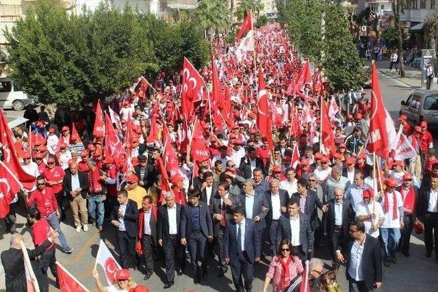 Mhp’den “alanya Geleceğine Yürüyor” Etkinliği