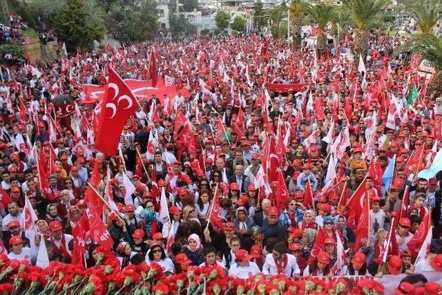 Mhp’den “alanya Geleceğine Yürüyor” Etkinliği