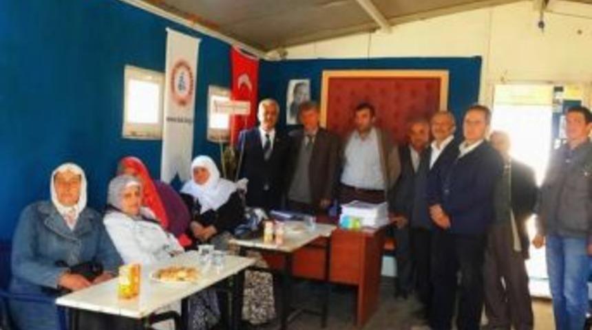 Kurşun Sakatlar Derneği&rsquo; ni Ziyaret Etti