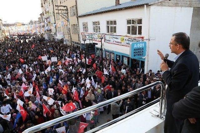 Başkan Özhaseki Sarız Ve Pınarbaşı Mitinglerinde Kayseri'ye Yaptıklarını Anlattı