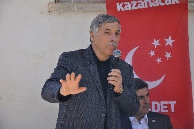 Erkal, Köy Ziyaretlerinde Bulundu 1