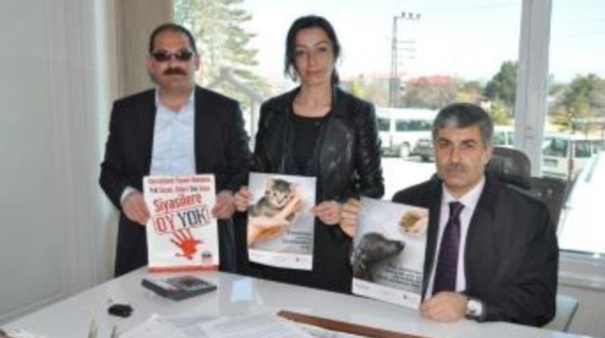 &lsquo;yaşam Hakkını Yok Sayan Siyaset&ccedil;ilere Oy Yok&rsquo; Kampanyası