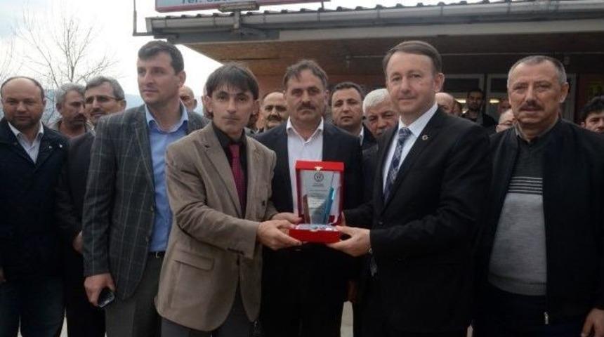 Ağasarlılardan Başkan Karabalık'a Teşekk&uuml;r