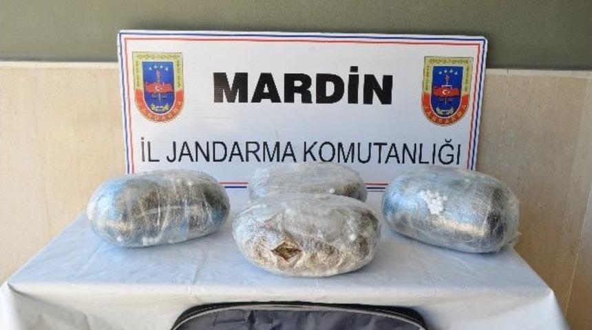 Mardin&rsquo;de 15 Kilogram Esrar Ele Ge&ccedil;irildi