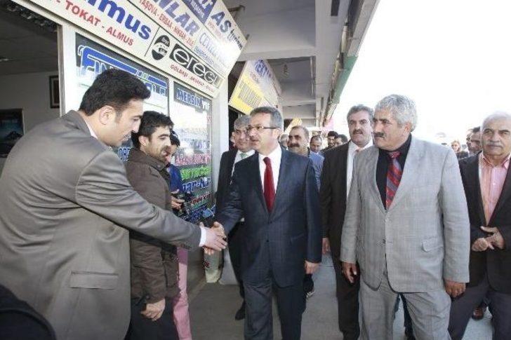 Başkan Köşker'e Terminal Esnafından Davul Zurnalı Karşılama G1