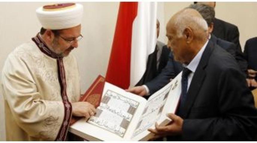 Diyanet İşleri Başkanı G&ouml;rmez, Başbakan Salem Basindeva İle Biraraya Geldi