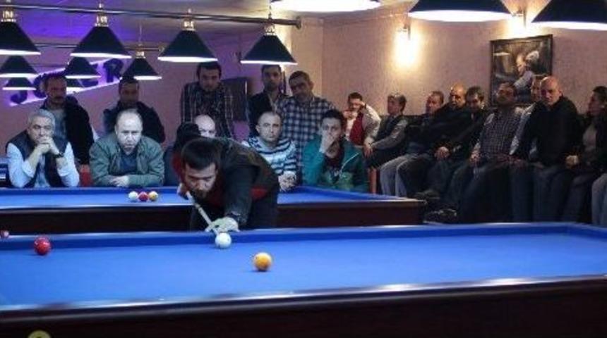 T&uuml;rkiye Bilardo Şampiyonası D&uuml;zce&rsquo;de Yapıldı