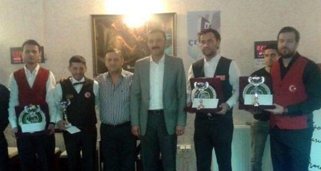 Türkiye Bilardo Şampiyonası Düzce’de Yapıldı