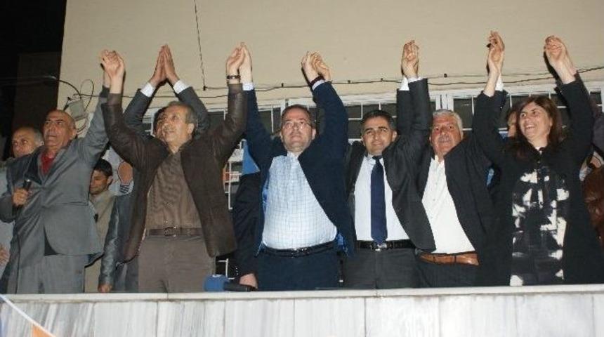 Bakan Eker &Ccedil;ermik İl&ccedil;esinde Halka Hitap Etti