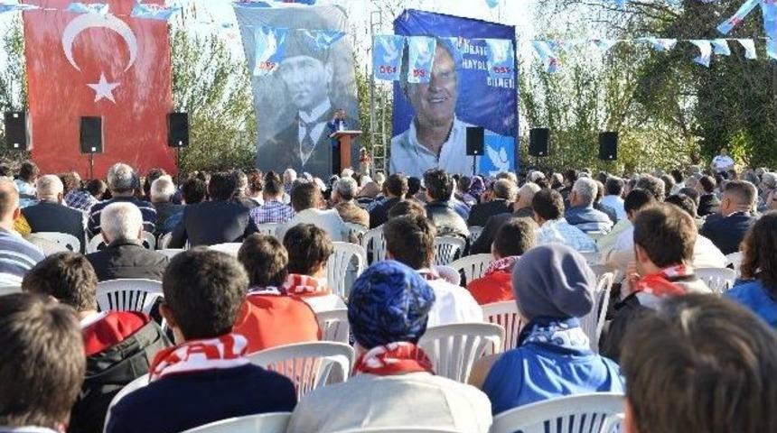 Başkan Evcilmen&rsquo;den Kırcami Mitingi