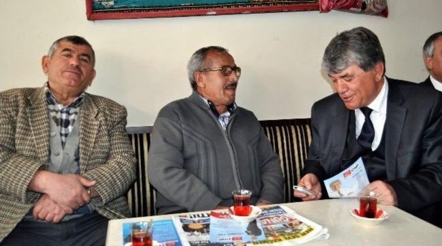 Chp Argıncık'ta Esnafı Ziyaret Etti