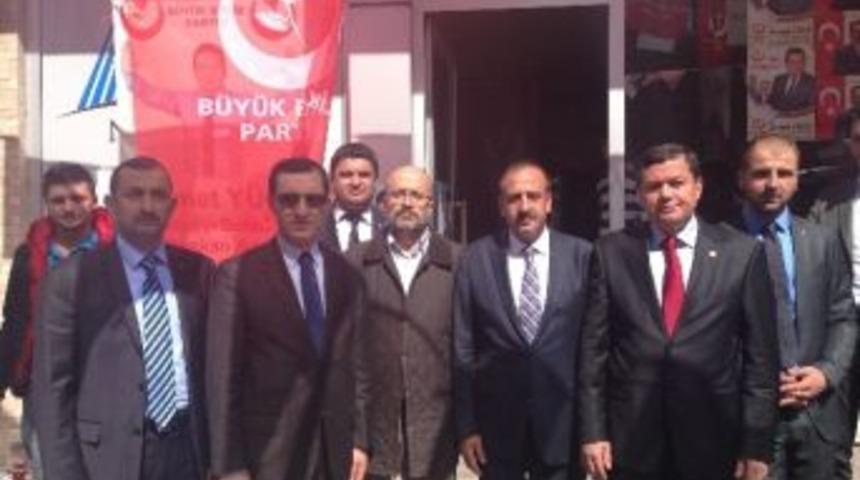 Başbakan Yardımcısı İşler, Bbp Se&ccedil;im B&uuml;rosunu Ziyaret Etti