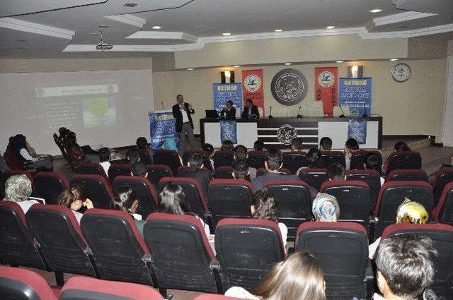 Batman Belediyesi’nden Lise Öğrencilerine “suyuna Sahip Çık” Semineri