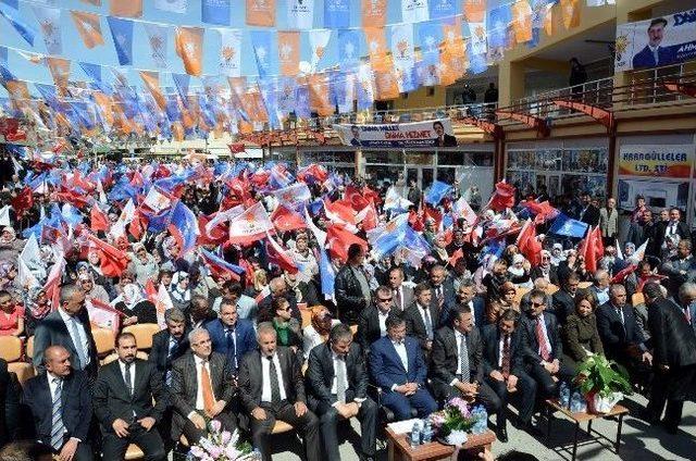 Bakan Yılmaz, Darende Mitinginde Konuştu