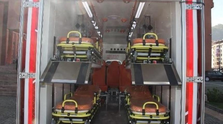 Giresun&rsquo;a 4 Sedyeli Ambulans
