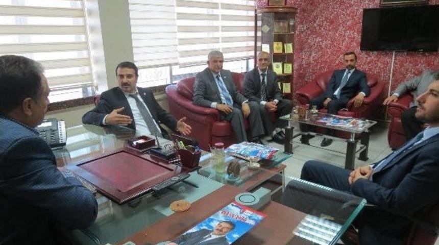 K&ouml;ksal'dan Mesob Başkanı Keskin&rsquo;e Ziyaret