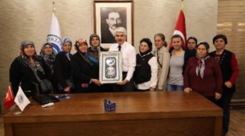 Girişimci Kadınlardan Başkan Sakallı'ya Teşekk&uuml;r Ziyareti