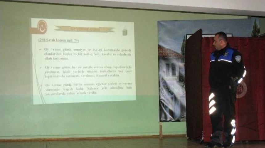 Havza'da Se&ccedil;im Bilgilendirme Ve Asayiş Toplantısı