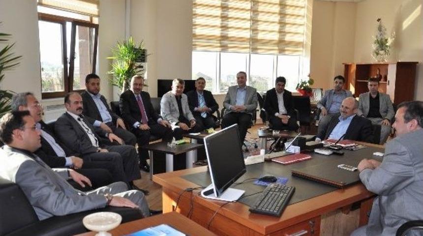 Ak Parti Heyeti Nevşehir Ticaret Ve Sanayi Odası&rsquo;nı Ziyaret Etti