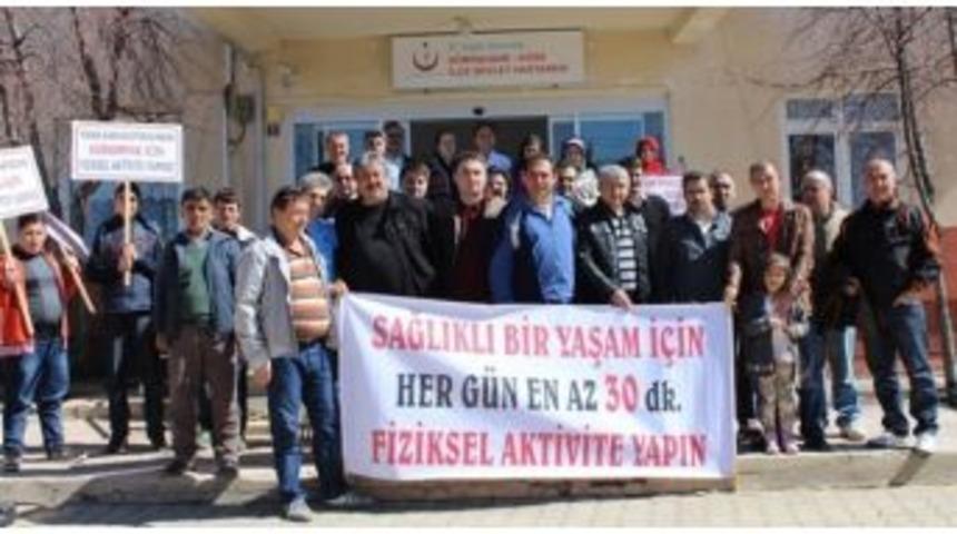 K&ouml;se&rsquo;de Sağlıklı Yaşam Y&uuml;r&uuml;y&uuml;ş&uuml; Yapıldı