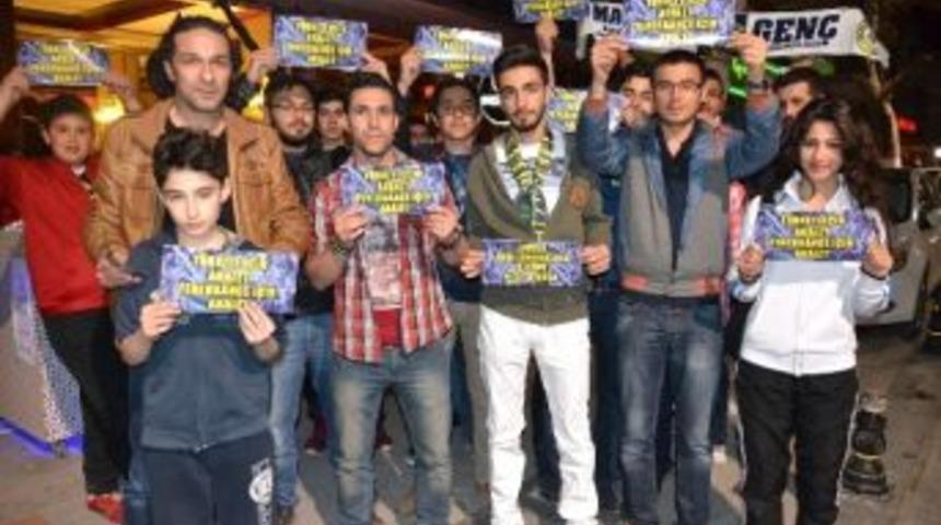 "adalete Fener Yak" Kampanyasına Malatya'dan Destek