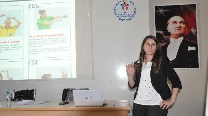 Adana&rsquo;da Korfbol Hakem Kursu