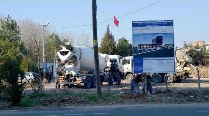 &Ccedil;orlu Tso Yeni Hizmet Binası &Ccedil;alışmaları Son S&uuml;rat Devam Ediyor