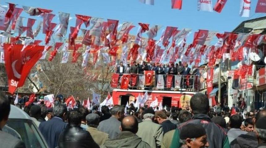 Hınıs&rsquo;ta Saadet R&uuml;zgarı