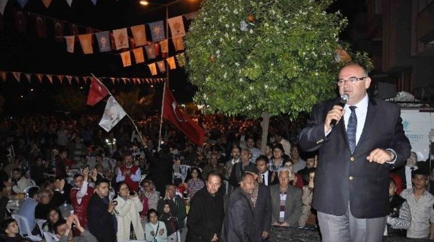 Ak Parti Adayı Barut, Vatandaşlarla Bir Araya Geldi