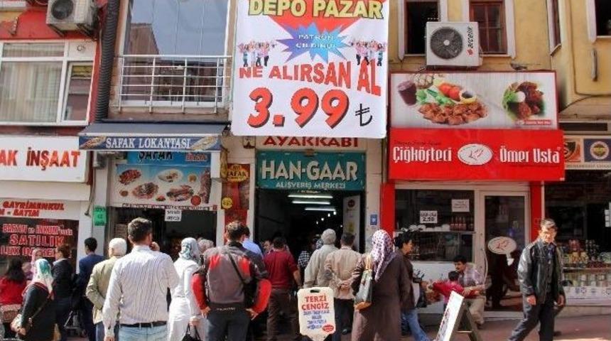 Bartın&rsquo;da İndirim İzdihamı