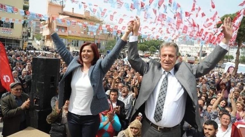 &Ccedil;er&ccedil;ioğlu; Davutlar, Karacasu Ve Horsunlu&rsquo;da Partilileriyle Buluştu