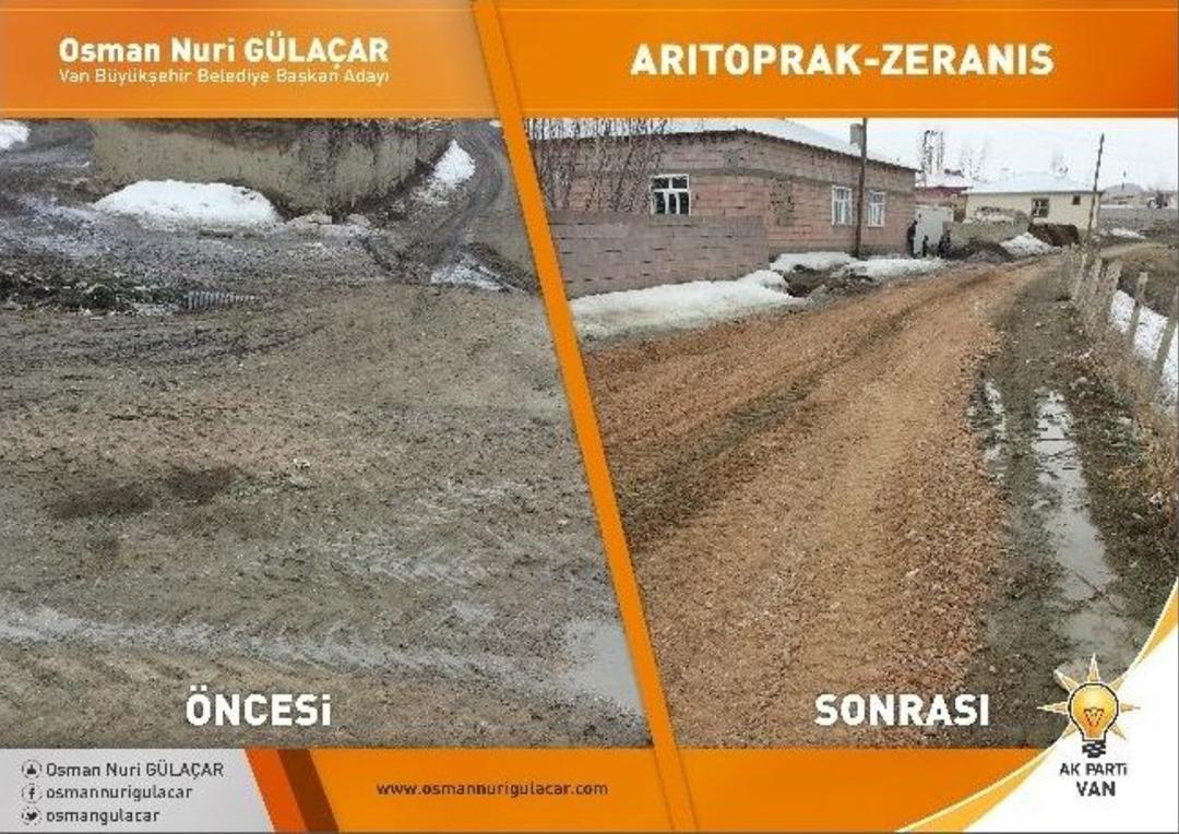 G&uuml;la&ccedil;ar Şimdiden Hizmete Başladı