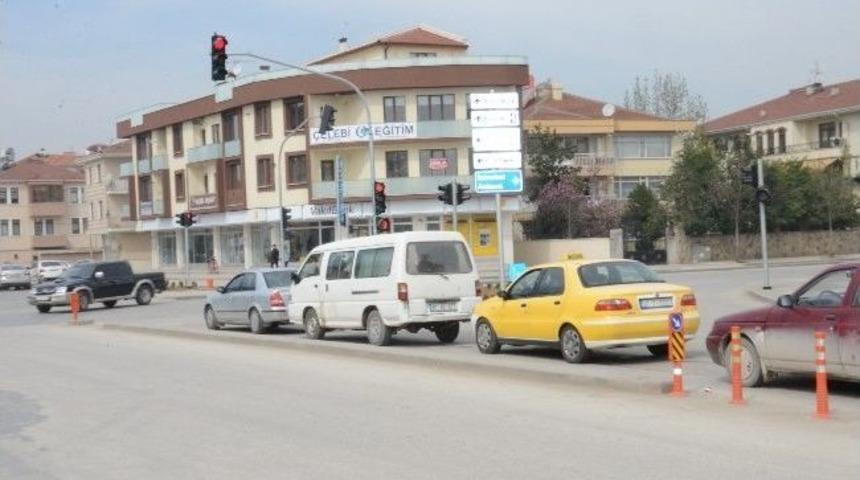 D&uuml;zce Kent Merkezinde Sinyalizasyon &Ccedil;alışması