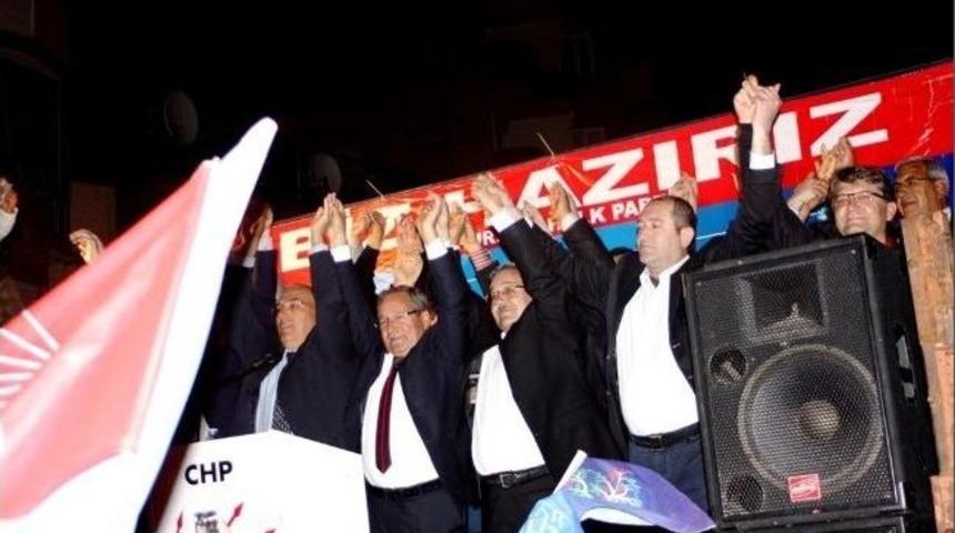 Alaşehir Chp&rsquo;de G&ouml;vde G&ouml;sterisi
