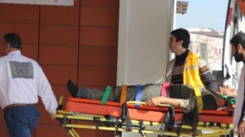 İnşaattan D&uuml;şen İş&ccedil;i Hastanelik Oldu