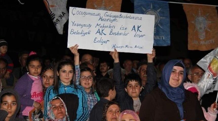 Ak Parti Heyeti, Karakavak'ta Se&ccedil;im &Ccedil;alışması Yaptı