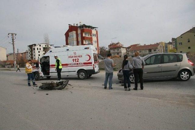 Afyonkarahisar’da Trafik Kazası: 1 Yaralı