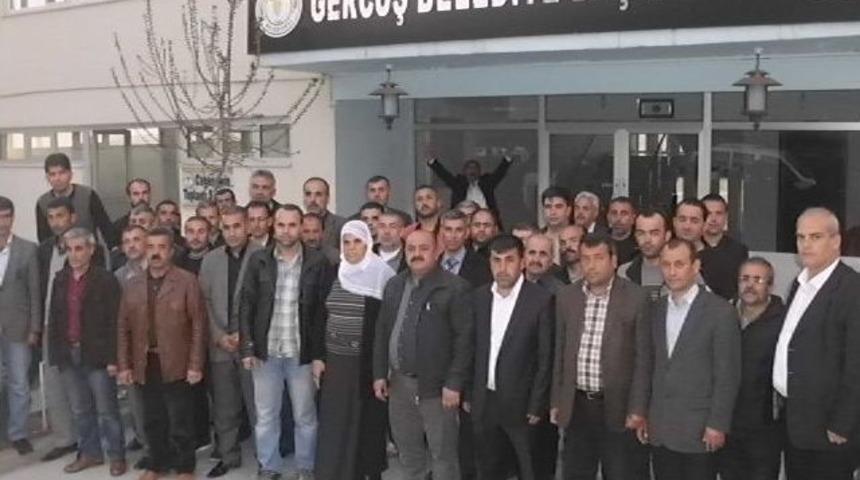 Gerc&uuml;ş Belediye Başkanı Esat &Uuml;ner, Personeliyle Vedalaştı