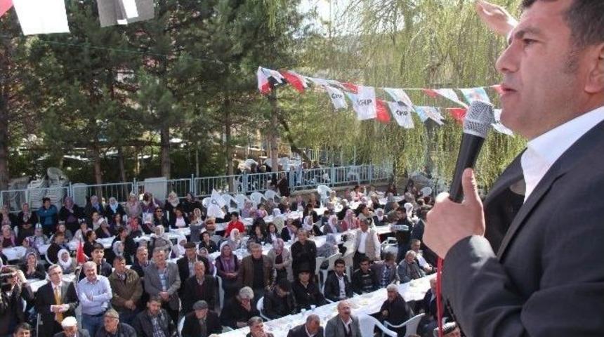 Chp Heyeti; Arguvan, G&uuml;zelyurt, Hekimhan Ve Hasan&ccedil;elebi&rsquo;de Halkla Buluştu