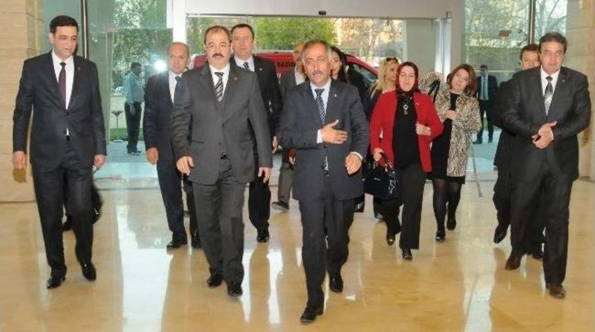 Mhp Belediye Başkan Adayları Gso&rsquo;yu Ziyaret Etti