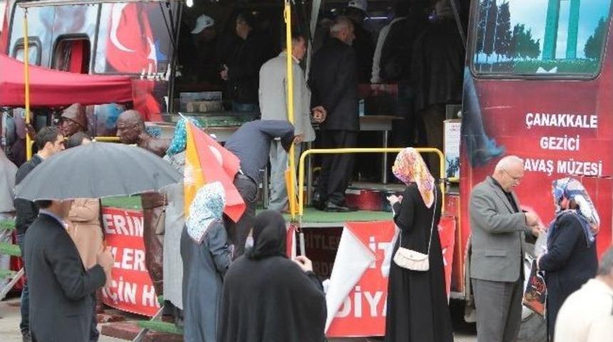 Gezici Savaş M&uuml;zesi, &Uuml;mraniyelilerle Buluşmaya Devam Ediyor