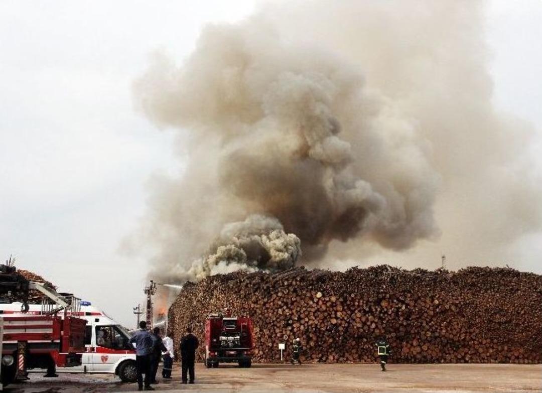 Ağa&ccedil; Entegre Tesislerinde Yangın