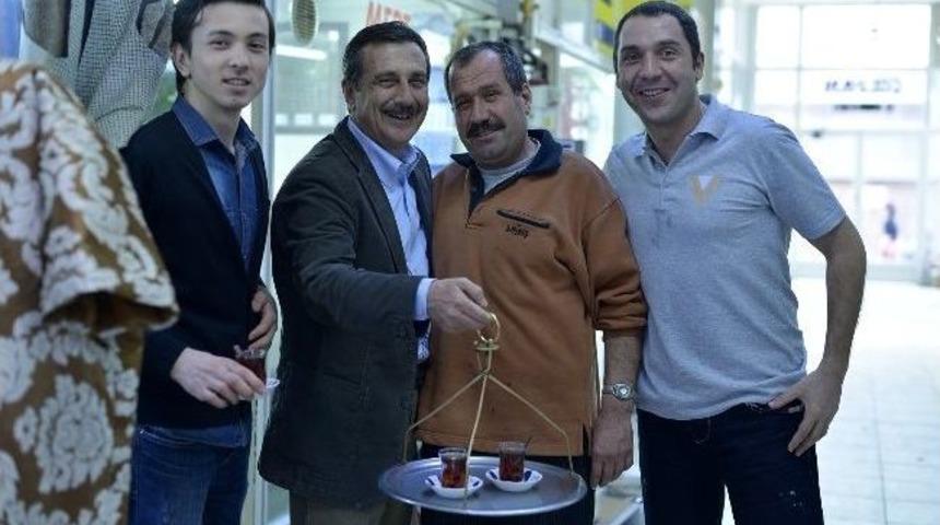 Ahmet Ata&ccedil;'ın Esnaf Ziyaretleri