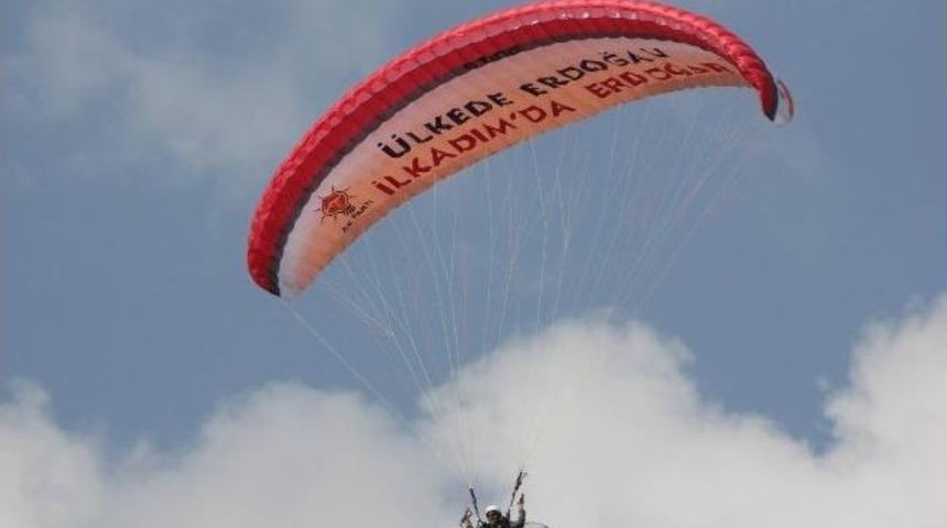 Erdoğan Tok&rsquo;tan Paramotorlu Tanıtım