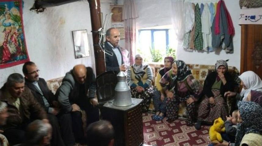 Başkan Akyol Se&ccedil;im &Ccedil;alışmalarını S&uuml;rd&uuml;r&uuml;yor