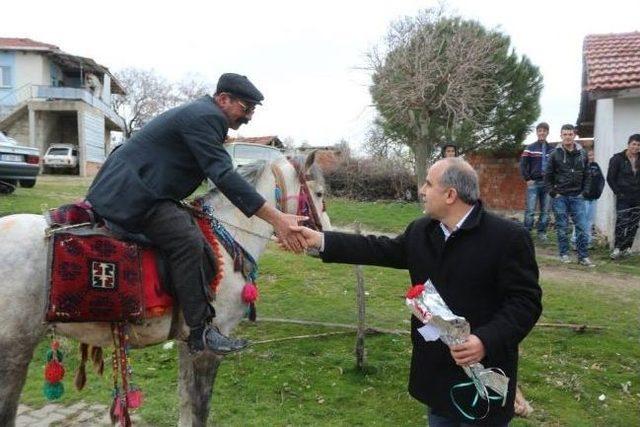 Başkan Akyol Seçim Çalışmalarını Sürdürüyor