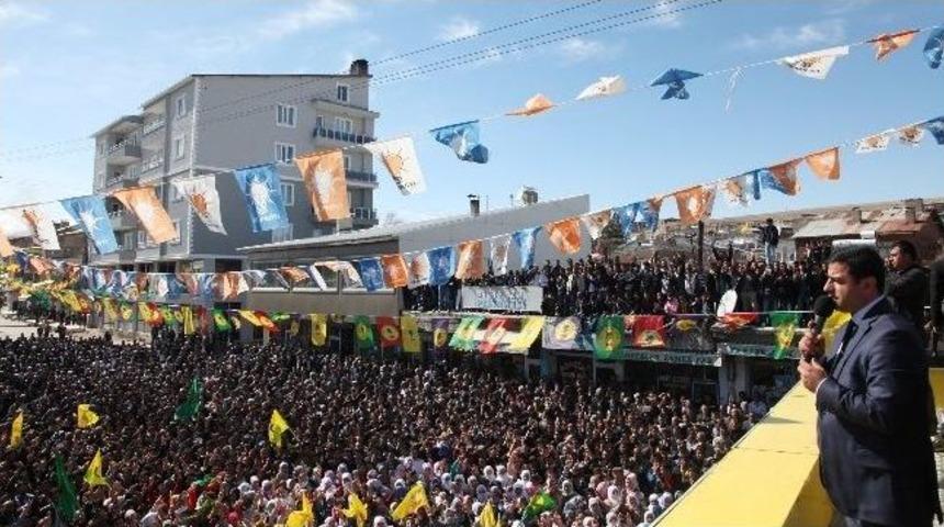 Bdp Genel Başkanı Demirtaş Ahlat&rsquo;ta