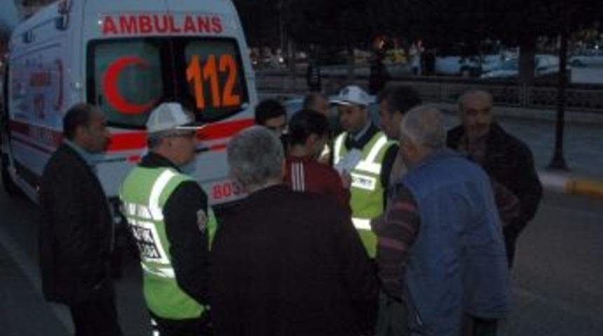 Otomobil Yayaya &Ccedil;arptı: 1 Yaralı