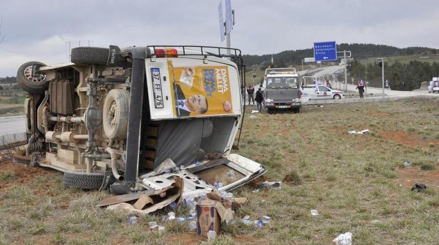 Kastamonu'da Trafik Kazası: 8 Yaralı