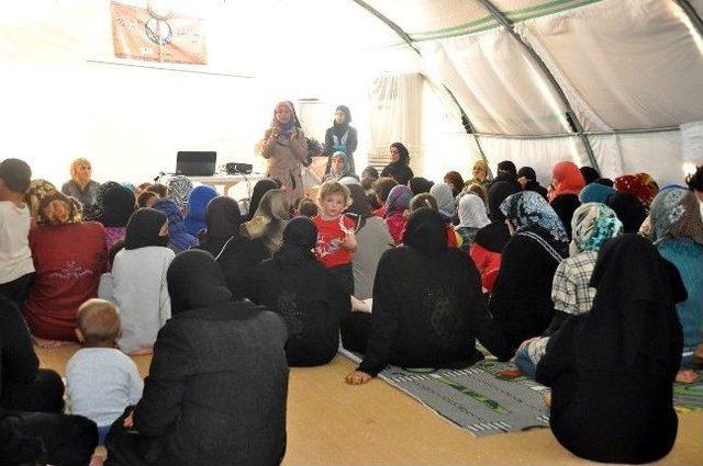 Çadır Kentte Çevre Temizliği Ve Kişisel Temizlik Semineri